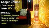 Abajur de coluna ABD-2 Itacaré-ba