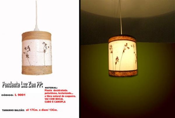 Pendente Luz zen pp